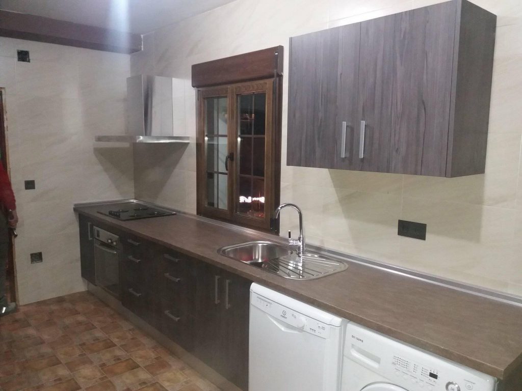 cocina amueblada